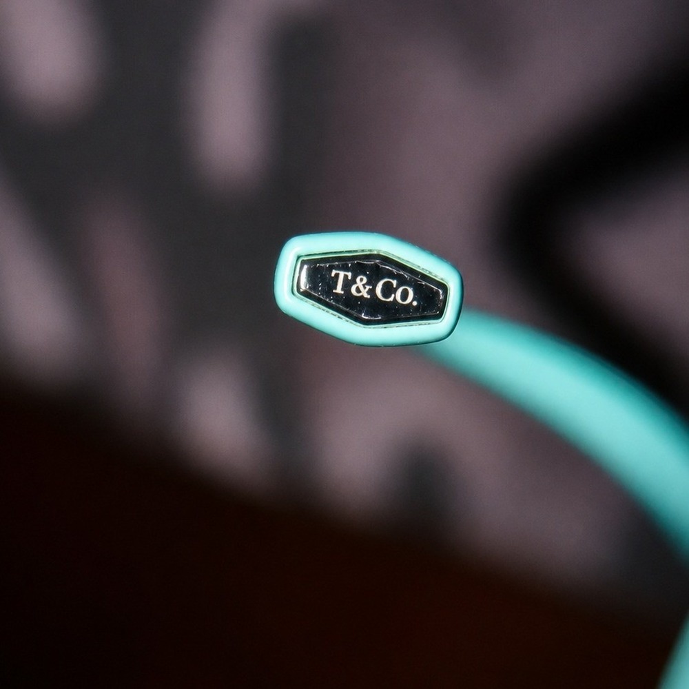 Tiffany & Co TF2244 Eyeglasses Cat Eye Tiffany Blue Heart Tag 53/16/140 NEW - Picture 6 of 7